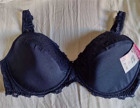 Suti Demillus Azul Escuro Lingerie Feminina Demillus Nunca Usado