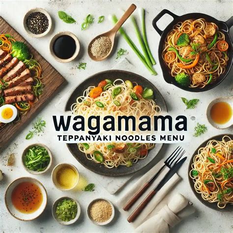 Wagamama Menu Prices November 2024