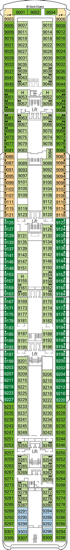 MSC Lirica Deck Plans: Ship Layout, Staterooms & Map - Cruise Critic