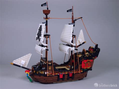 Lego 31109 Creator 3 In 1 Pirate Ship Review The Brothers Brick