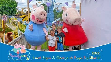 Peppa Pig And George Meet And Greet At Peppa Pig World July K