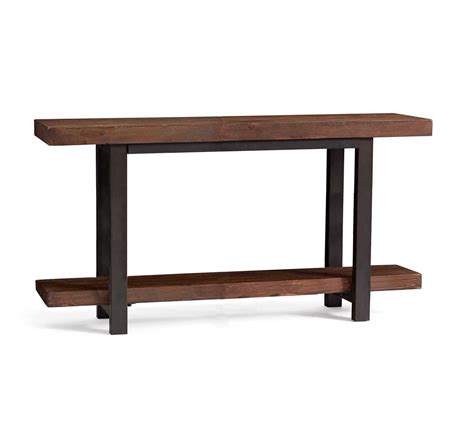 Griffin Reclaimed Wood Media Console Pottery Barn