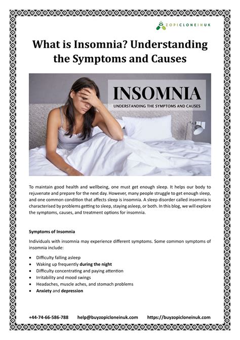 PPT What Is Insomnia Understanding The Symptoms And Causes PowerPoint