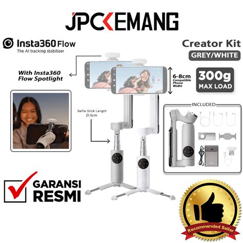 Jual Insta Flow Creator Kit Gimbal Stabilizer Smartphone Insta