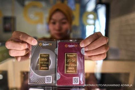 Harga Emas Antam Logam Mulia Terbaru Hari Kamis September Turun