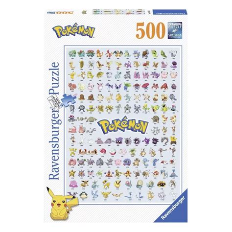 Pokémon Jigsaw Puzzle Pokémon 500 pieces Ravensburger