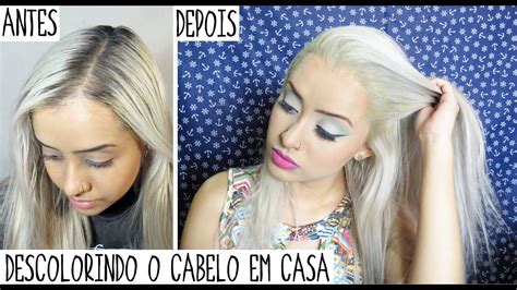 Como Descolorir E Matizar O Cabelo Em Casa Produtos Que Uso Carla