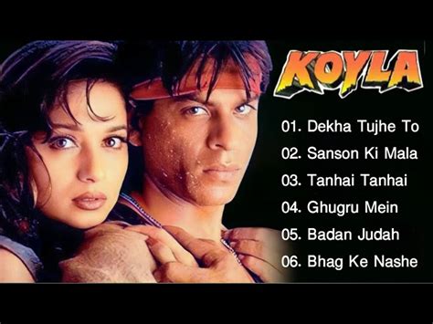 Download Koyla Movie All Songs Audio Jukebox Shahrukh Khan Madhuri