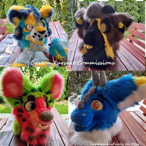 Custom Fursuit Etsy