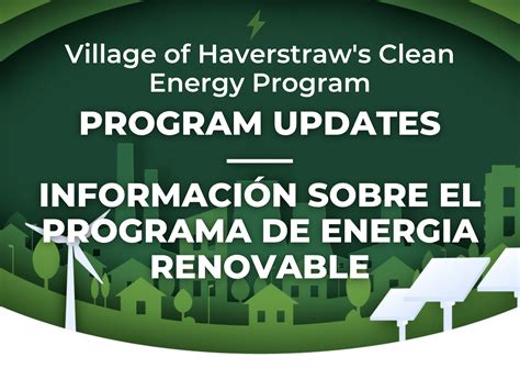 Village Clean Energy Program Updates – Rockland Community Power | The