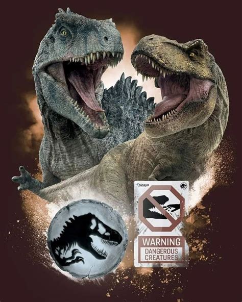 Making Poster Tyrannosaurus Rex Rexy In Jurassic World Dominion By