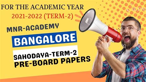 Bangalore Sahodaya Term 2 Science Paper Set 1 Pre Board Paper 2021 2022 Youtube