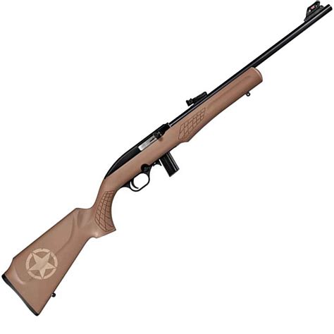 Rossi Rs22 Flat Dark Earth Star Semi Automatic Rifle 22 Long Rifle 18in Sportsmans Warehouse