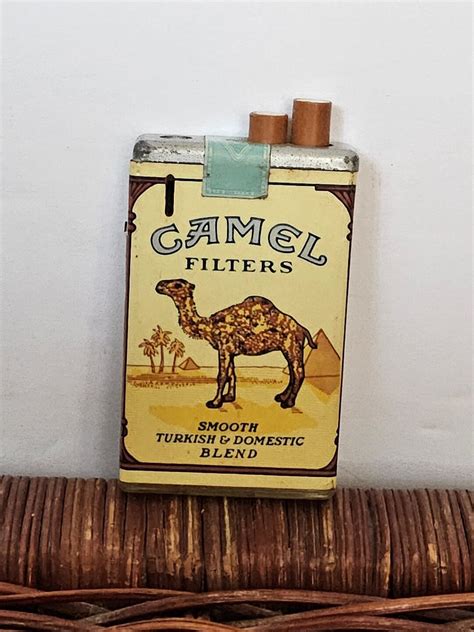 Vintage Camel Cigarette Lighter 1990s Camel Cigarette Memorabilia Camel