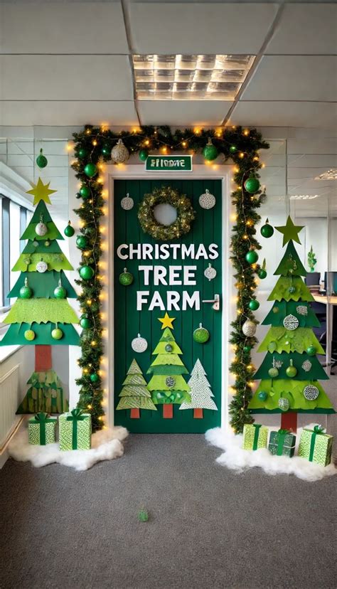 🎄 21 Office Xmas Door Decorating Ideas That Will Wow Your Cowor… in ...
