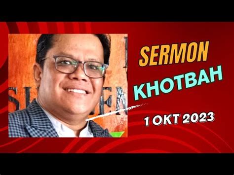 Sermon Khotbah Minggu Ini 1 Okt 2023 Heb 9 1 8 YouTube