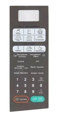 Membrana Teclado Microondas Lg Mh Sp Mercadolivre