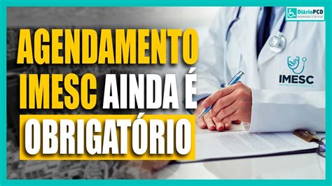 Agendamento Imesc Ainda Obrigat Rio Youtube