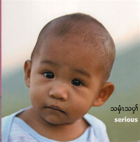 My Face Book Burmese Karenenglish Board Book