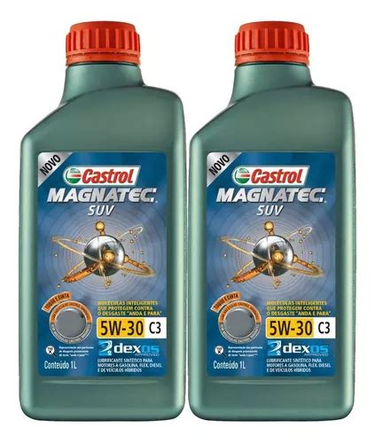 Kit 2 Castrol Magnatec Suv 5w30 C3 Dexos 2 Api Sn Sintético