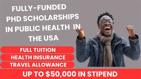 Fully Funded PhD Scholarships In Public Health In The United States