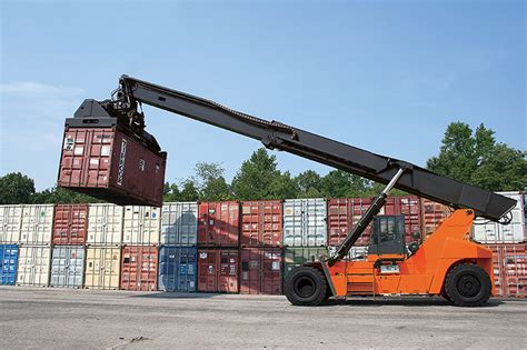 Reach Stacker Container Handler Toyota Material Handling Systems