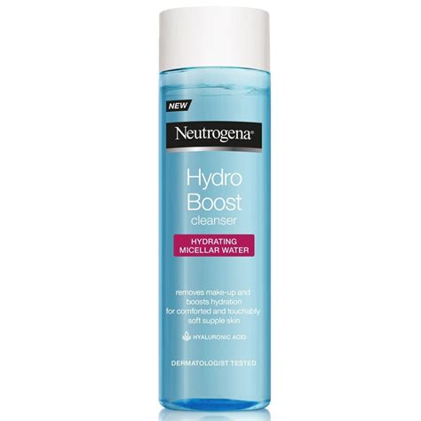 Neutrogena Hydro Boost Agua Micelar Hidratante Limpiador 200 Ml