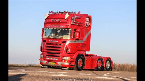 WEEDA SCANIA R500 V8 The Don Open Pipe Sounds ONBOARD YouTube