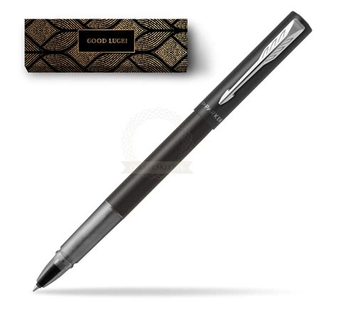 Parker Vector XL Black Rollerball Pen In Cover Good Fortune In Cover