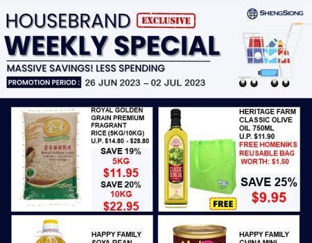 Sheng Siong Housebrand Weekly Promotion 26 Jun 2023 2 Jul 2023