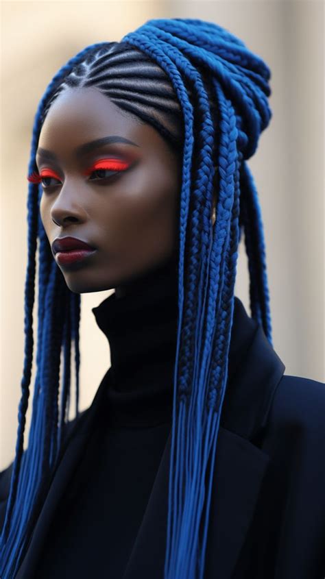 Boston Braids Artistic Hair Cyberpunk Hairstyles African Hairstyles