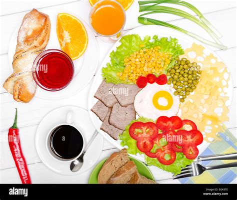 Traditional Full English Breakfast Stock Photo Alamy