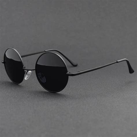 Retro Classic Vintage Round Polarized Sunglasses Men Sun Glasses Women