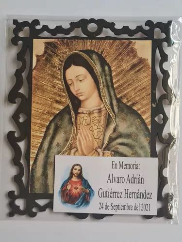 Recuerdos Virgen De Guadalupe Aniversario Luctuoso Mdf En Venta