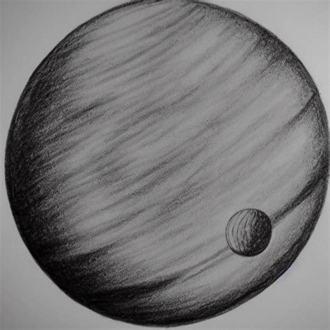 draw me a planet to color in , Pencil Sketch - Arthub.ai