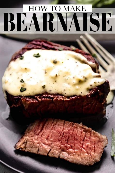 This Yummy Bearnaise Sauce Recipe Is Rich Fluffy And Tangy This Sauce Can Be Used On A