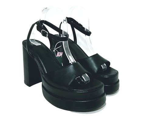 Womens Alessia Platform Heels Wild Fable Color Black Size 9 Ebay