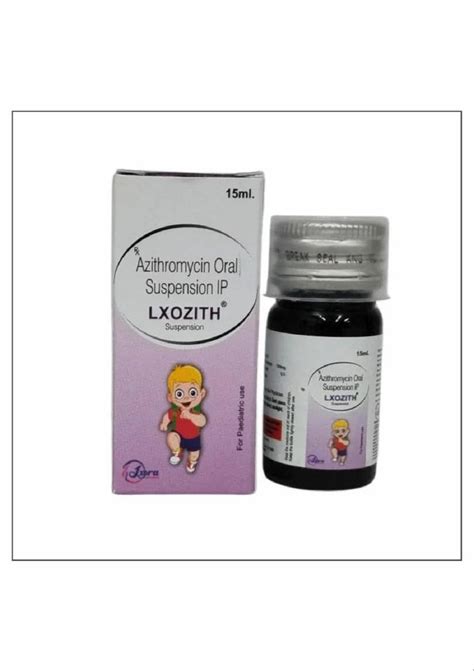 Azithromycin Oral Suspension Ip Mg Ml At Bottle In Behror