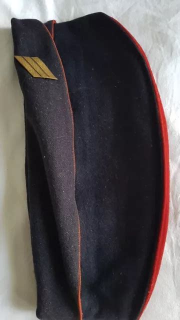 CALOT BONNET DE Police Mle 56 Sergent Chef Infanterie TBE EUR 15 00