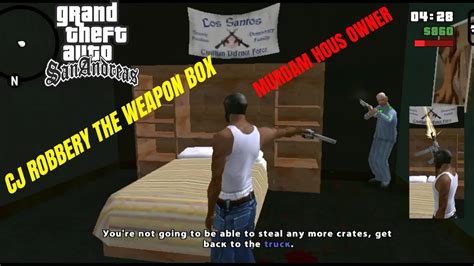 Gta Sanandreas For Android Part 10 Cj Robbery The Weapon Box