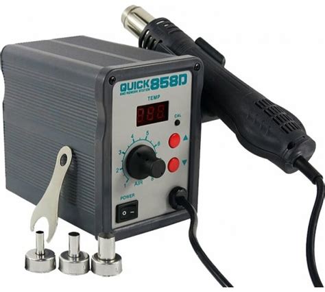Паяльная станция Quick-858D, термовоздушная - выгодная цена, отзывы ...