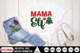 Mama Elf Svg Cut File Graphic By RSvgzone Creative Fabrica