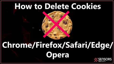 How To Clear Cookies From Your Browser Mac And Pc Youtube