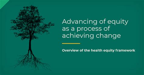 Taking Action To Advance Health Equity