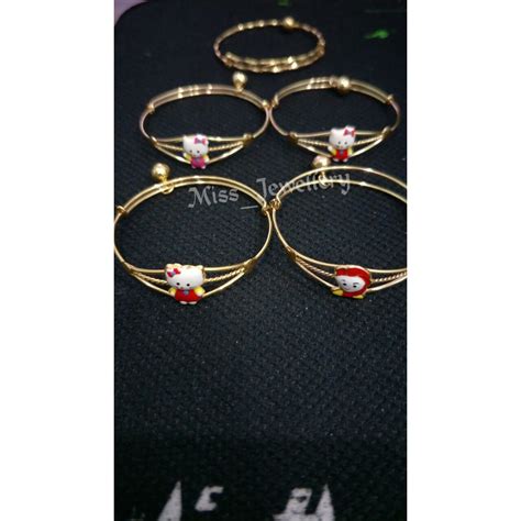 Jual Gelang Anak Gr Emas Muda Shopee Indonesia