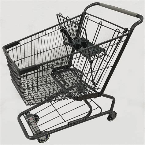 300 lb Load Capacity, Steel, Wire Shopping Cart - 55KE09|WMP-090L-EC ...