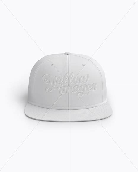 Snapback Cap Mockup (Front View) - Free Download Images High Quality PNG, JPG