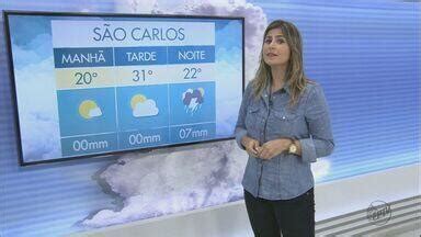 Jornal Da Eptv Edi O S O Carlos Araraquara Confira A Previs O