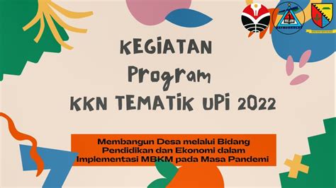 Kegiatan Kkn Tematik Upi Youtube