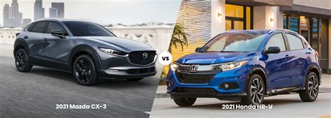 Mazda Cx Vs Honda Hr V Holiday Mazda